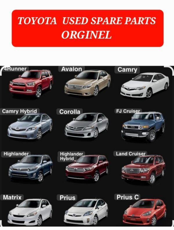 NEW & USED SPARE PARTS  ORGINEL - Image 41